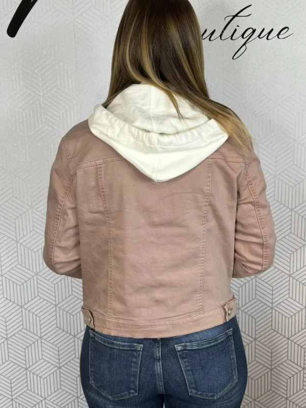 Risen Mauve Denim Jacket