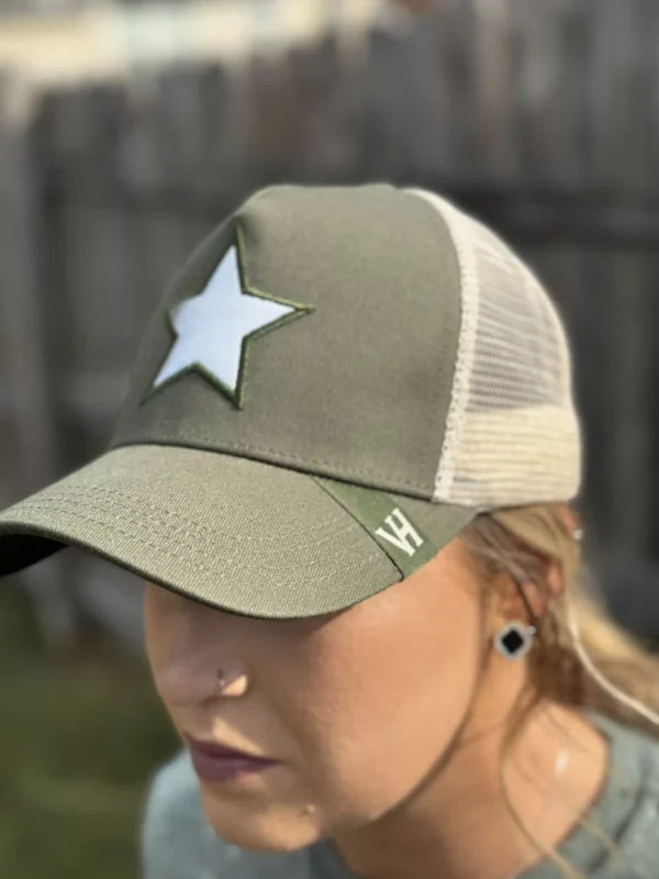 Vintage Havana Olive Star Hat