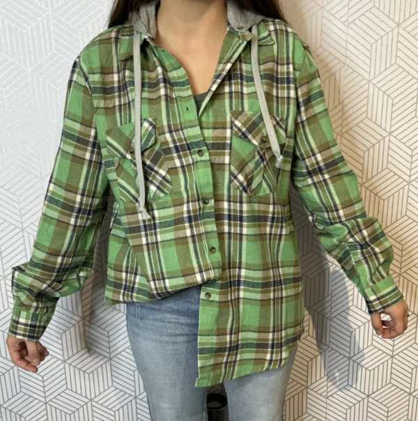 Green Plaid Jacket