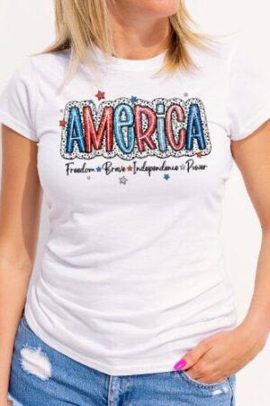 America T-Shirt Front