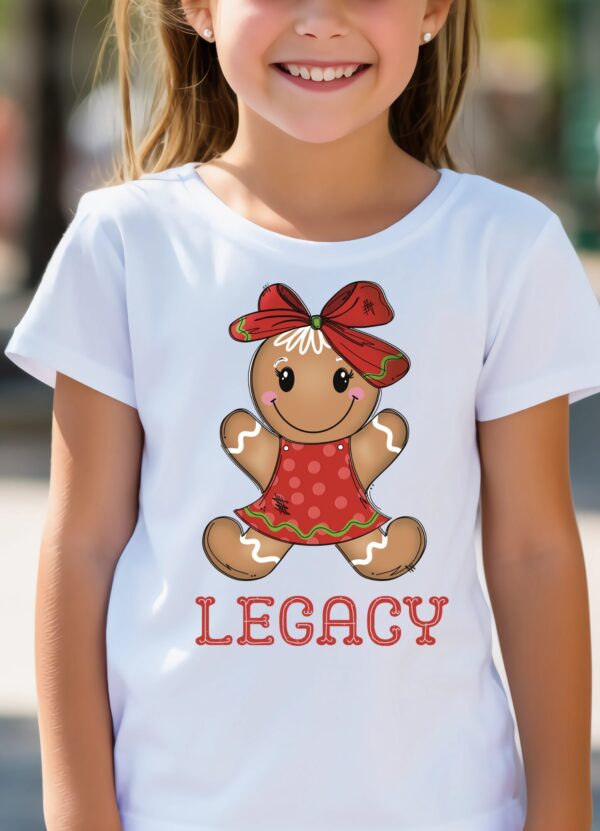 Girls Gingerbread Shirt